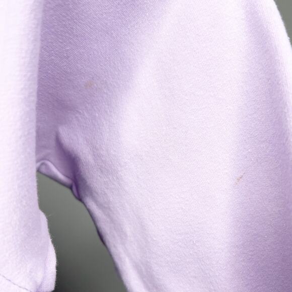 FILA French Terry Pocket Sweatshirt Crew Neck Relaxed Fit Orchid Bloom Size S - Picture 10 of 12